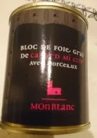 Mängden socker i Bloc de foie gras de canard mi cuit