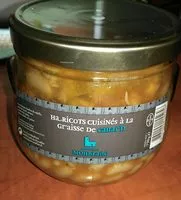 Mängden socker i Haricots Cuisinés à la Graisse de Canard