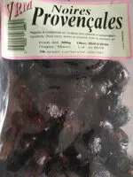 Mängden socker i Olives noires provençales