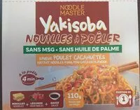 Mängden socker i Nouilles chinoises en blocs