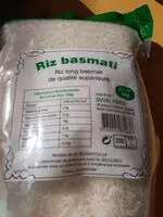 Mängden socker i Riz long basmati de qualité supérieure
