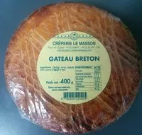 Mängden socker i Gâteau Breton