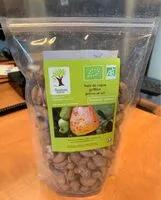 Mängden socker i Noix de cajou grillées poivre et sel