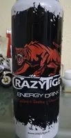 Mängden socker i Crazy Tiger Energy Drink