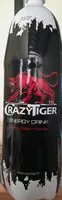Mängden socker i CRAZY TIGER ENERGY PET 2L