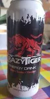 Mängden socker i Crazy Tiger Energy Drink