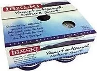 Mängden socker i Yaourts brasses artisanaux nature sucres IBASKI