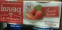 Mängden socker i Yaourt brassé Fraise