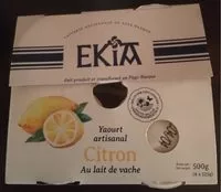 Mängden socker i Yaourt artisanal citron