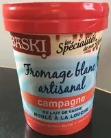 Mängden socker i Fromage blanc artisanal campagne