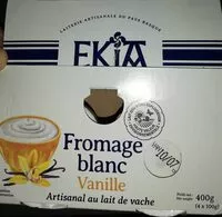 Mängden socker i Fromage  blanc vanille