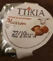 Mängden socker i Yaourt au lait de brevis marron