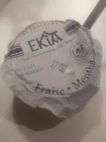 Mängden socker i Yaourt brebis fraise menthe