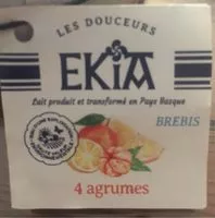 Mängden socker i Douceur brebis 4 agrumes