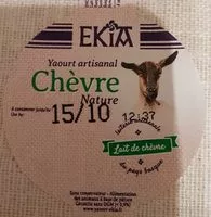 Mängden socker i Yaourt  artisanal chèvre nature