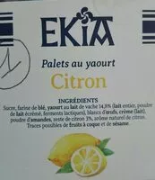 Mängden socker i palets au citron