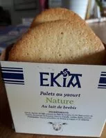 Mängden socker i Palets au yaourt nature au lait de brebis