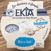 Mängden socker i Riz au lait