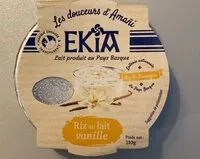 Mängden socker i Riz au lait