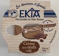 Mängden socker i Crème aux œufs café