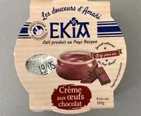 Mängden socker i Creme aux oeufs chocolat