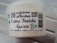 Mängden socker i Crème fraîche épaisse bio