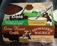Mängden socker i Crème dessert café