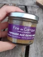 Mängden socker i Tapenade aux olives vertes