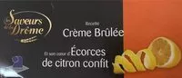 Mängden socker i Crème brûlée écorces de citron confit