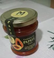 Mängden socker i Confiture de Papaye