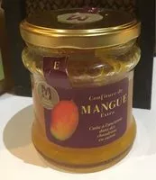 Mängden socker i Confiture de mangue extra