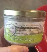Mängden socker i Rillettes de porc