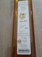 Mängden socker i Huile de colza