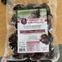 Mängden socker i Pruneaux de cailladelles