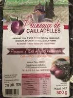 Mängden socker i Pruneaux de Cailladelles