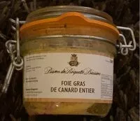 Mängden socker i Foie gras de canard