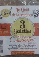 Mängden socker i 3 Galettes de sarrazin MILLE ET UNE CREPES