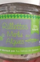 Mängden socker i Rillette de Merlu au algues