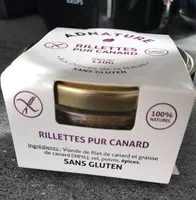 Mängden socker i Rillette de canard