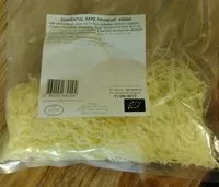 Mängden socker i Emmental râpé primeur 400gr