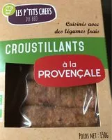 Mängden socker i Croustillants à la Provençale