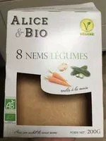 Mängden socker i 8 Nems aux Légumes, Bio