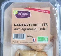 Mängden socker i Paniers feuilletés aux légumes du soleil