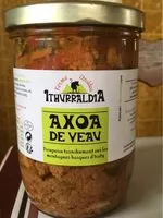 Mängden socker i Axoa de veau