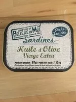 Mängden socker i Sardines à l'huile d'olive, 115g