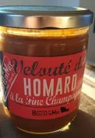 Mängden socker i Velouté de homard