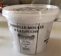 Mängden socker i Fromage blanc en faisselle moulé à la louche