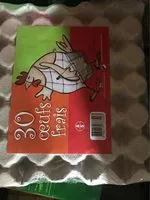 Mängden socker i Oeufs