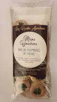 Mängden socker i Mini bouchée duo fromages chèvre