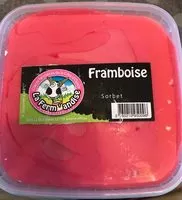 Mängden socker i Sorbet framboise